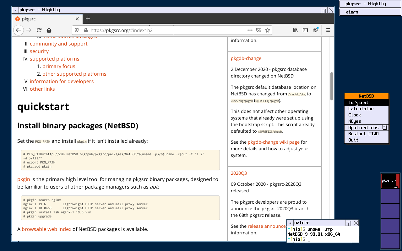 NetBSD screenshot 1